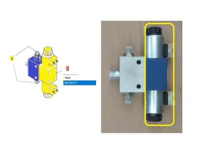 China 80704372 Screed Leveling Cylinder Solenoid Valve Rexroth R900561286 for Volvo-Abg Series High Quality road construction for sale