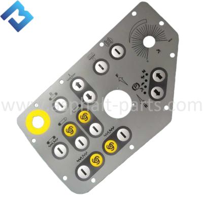 China S1800/S1900/S2100 Asphalt Paver Spare Parts Main Console Button Panel Film for sale