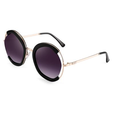 China Authentic Fashion Sunglasses Logo Women Designer Fashion Metal Custom Sunglasses for sale