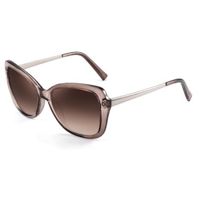 China Custom fashion sunglasses fashion tr90 butterfly polarized trendy women's sunglasses for sale