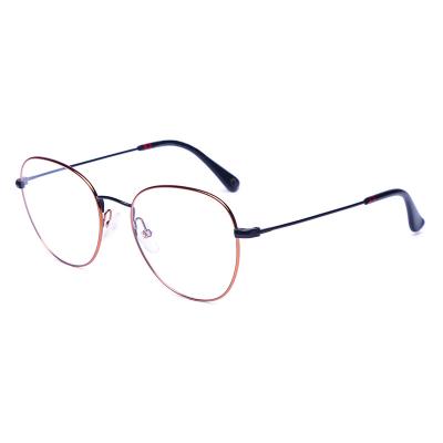 China Custom Women's Metal Fashion Optical Glass Logo Designer Glasses for sale