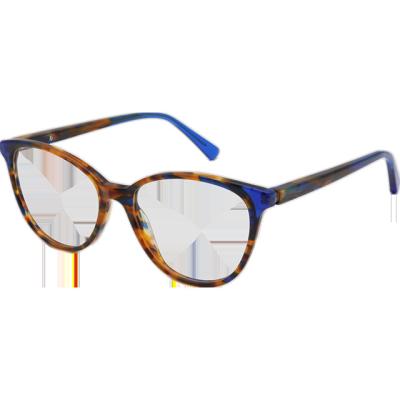 China Women 2022 New Glass Acetate Fashion Women Anti-blue Light Blocking Optical Glasses for sale