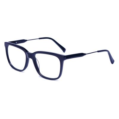 China Fashion High Quality Square Acetate Optical Glass Men Optical Glasses for sale