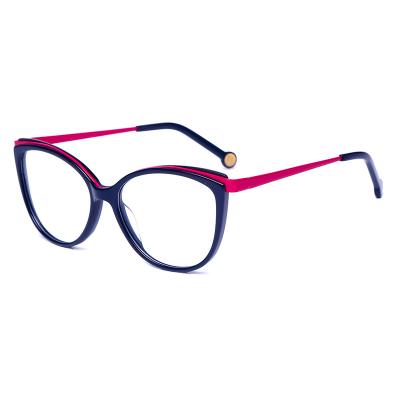 China Blue Light Classic Anti Glass Custom Men's Acetate Optical Frames Optical for sale