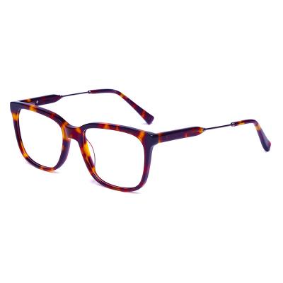 China Optical Glasses Italy Design Mens Acetate Blue Light Anti Computer Glasses for sale