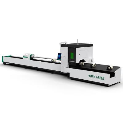 China Laser CUTTING 2000w 3000w 4kw CNC Metal Fiber Laser Pipe Cutter Equipment Tube Laser Cutting Machine for sale