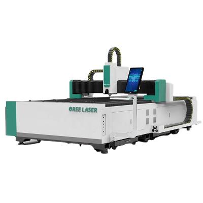 China Laser CUTTING Single Bed Metal Sheet 6000w Open Model CNC Fiber Laser Cutting Machine for sale