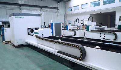 China Laser CUTTING 4000w 6000w CNC Stainless Metal Tube Steel Pipe CNC Fiber Laser Cutting Machine for sale