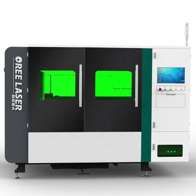 China Laser CUTTING 1.5 Kw Full Coverage Small Size High Speed ​​CNC Fiber Laser Cutting Machine for sale