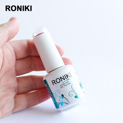 China OEM Wholesale Rose Red Color Gel Nail Rose Red Color Gel Polish Art Uv Nail Gel from RONIKI for sale