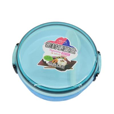 China Eco-friendly Plastic Steamable Bowl Food Container Portable Lunch Box Disposable Food Containers With Lids for sale