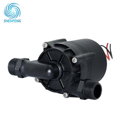 China Drinking Water Treatment DC 12v Heater Brushless Water Pump With High Temperature for sale