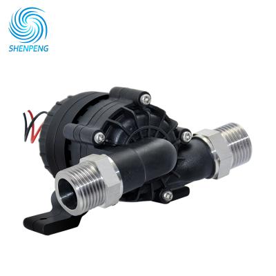 China Family Homes China Factory SHENPENG Water Heater Pump 12V 24V DC Booster Mini Water Pump for sale