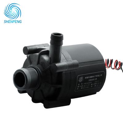 China Boilers 12V 24V 48V Industrial DC Mini Centrifugal Hydroponics Pump With Flow 12LPM for sale