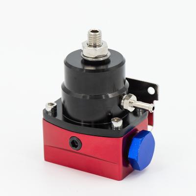 China A1000 Aluminum Universal Injection Bypass Adjustable Fuel Pressure Regulator Red for sale