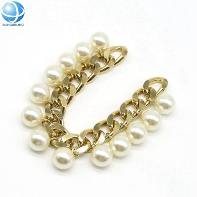 China Chains Rhinestone Flip Flop Chain For Sandal Shoe Decoration for sale