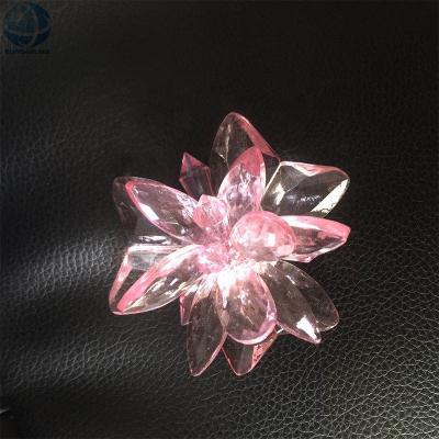 China Shoe Buckles Wholesale Acrylic Flower Shoe Buckles Shoe Decoration Accessories for sale