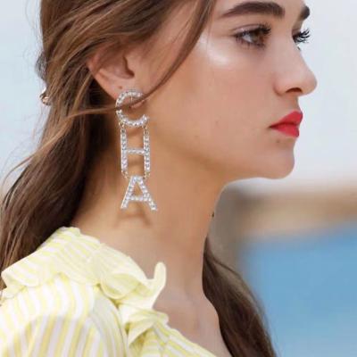 China CLASSIC 2021 new trend jewelry brand designer famous good quality luxury earrings for sale