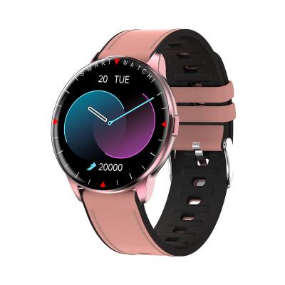 China 2021 New Fashional Y90 1.32 Inch IP68 Sport Fitness Wristband Waterproof Smart Watch Touch Screen For Women Men for sale