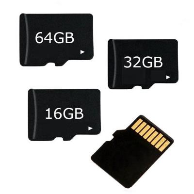 China Factory Price Mini Plastic Micro TF Card Memory 8GB 16GB 32GB 64GB Class C10 U3 Support OEM High Speed ​​Logo for sale