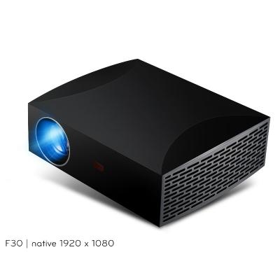 China F30 Full HD LED 1080P Integrated Speakers LCD Projector 3800lumens Home Video Beamer for sale