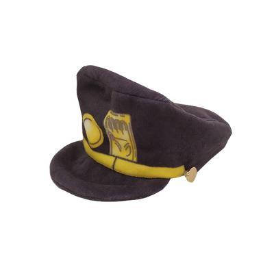 China Sustainable Dog Fashion Popular Pet Adventure Hat Cotton Black for sale