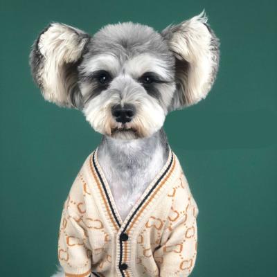 China Sustainable Thin Knitting Dog Clothes Spring And Autumn Small Popular Dog Clothes for sale