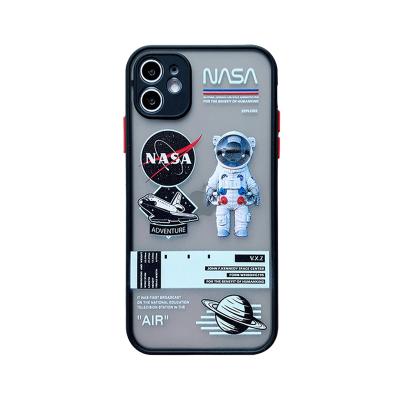 China 2021 New NASA Astronaut Anti-drop Shockproof Phone Case For iPhone 11 12 pro mini 7 8 6 6S max plus XR X XS max for sale