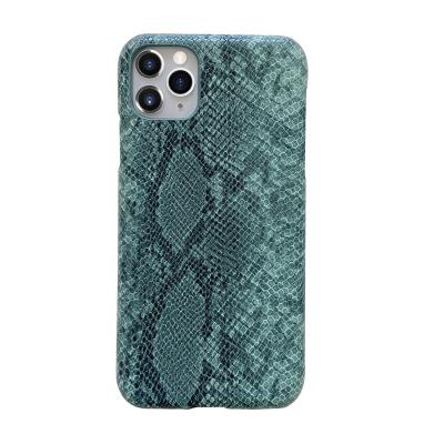 China Retro Snake Skin Shockproof PU Leather Phone Case For For iPhone 11 12 Pro Mini 7 8 6 6S Max Plus XR X XS Max Se for sale