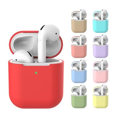 China For Earphone Sicilonce Earpod Case Cover Hot Selling Shockproof Protective Sleeve For Apple Earphone 1 2 for sale