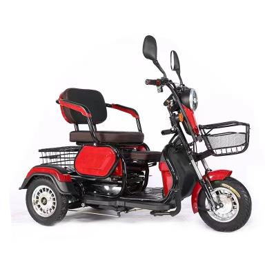 China New Comfortable Electric Vehicle Tricycle Lithium Battery Powered Rechargeable Tricycle Passenger Driven Wholesaler for sale