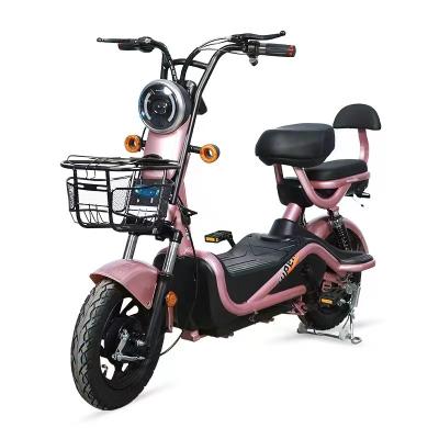 China Foldable Electric Bicycle City Folding Carbon Steel Battery E-Bike Electric Bike for sale