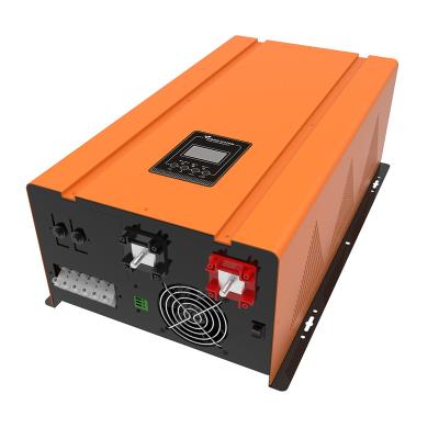 China 1000-6000w Solar Power System Pure Sine Wave Inverter 390*224*180mm for sale