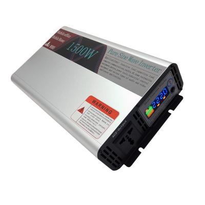 China 1500W pure sine wave power inverter with 40*18*6.9 digital display for sale