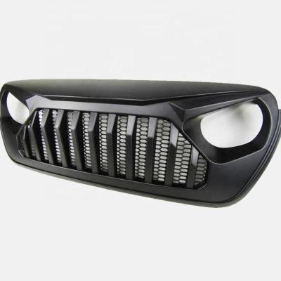 China ABS Grill For Jeep JL 4x4 Front Car OEM 2018-2022 Face Accessories For Jeep Wrangler JL Grille for sale