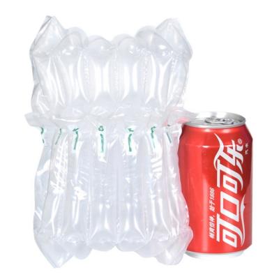 China impact resistance & Hot Sale Waterproof Bubble Film Cushion Roll Air Column Bags Protective Inflatable Packaging Bag for sale