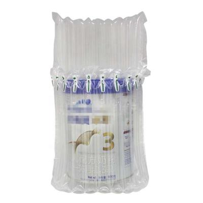 China impact resistance & China Waterproof Custom Inflatable Air Packaging Cushion Film Roll Air Column Packaging Cushioning Bags for sale