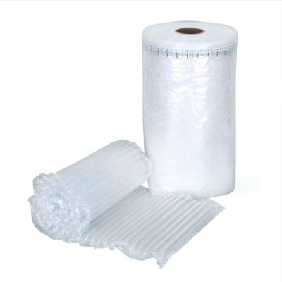 China Waterproof And Shockproof LOW MOQ Customized Inflatable Column Air Roll Air Roll Bubble Cushion Wrap Packaging Roll for sale