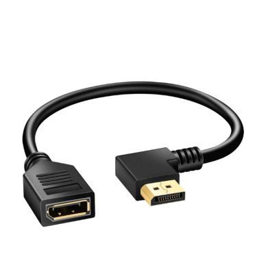 China HDTV DP Communication Jumper Computer Internet Ethernet DP Elbow Extension Cable for sale