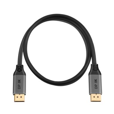 China HDTV Wholesale HD Video Braided Cable DP 1.4 Male To DP Cable 8K Male To Male Cable for sale