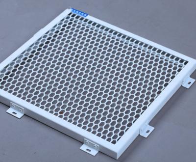 China Modern Mesh Panel Facade System Perforated Aluminum Panel for sale