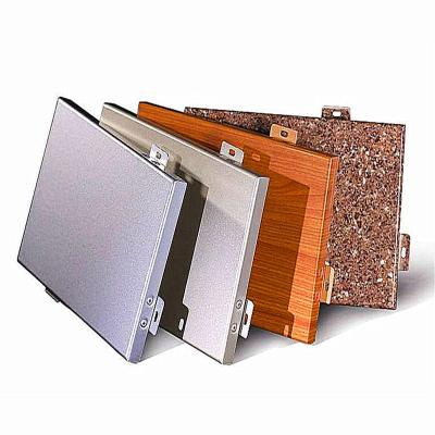 China Modern Fasade Panel For Exterior 3D Wall Around Corner Interior Cladding Curtain Wall Cladding for sale