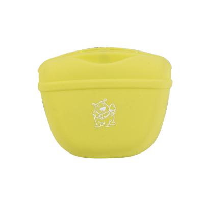 China Sustainable Silicone Pet Travel Dog Bowl , Personalize Training Food Bags Packaging Bag Water Bowl for sale