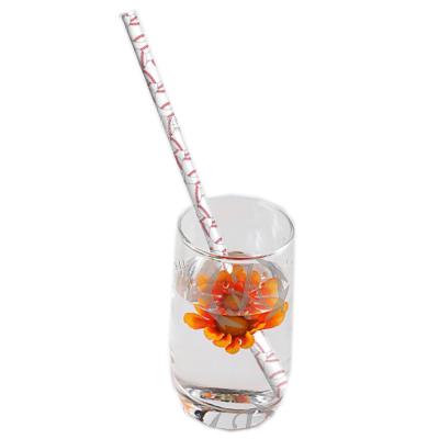 China Reusable Plastic Straw Animal Print Cow Eco-friendly Plastic Drinking Straw for sale