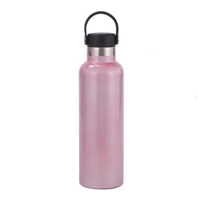 China Wholesale 25OZ Stainless Steel Mountaineering Vacuum Rainbow Paint Sports Viable Water Bottles for sale