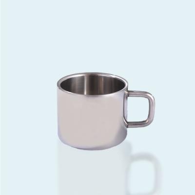 China Bestselling 90ml/3oz Stainless Steel Insulation Small Size Espresso CLASSIC Coffee Cups With Custom Logo for sale