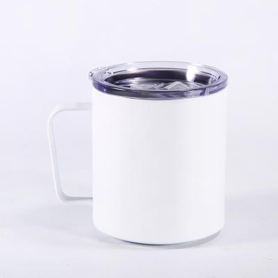 China NEW ARRIVAL Durable Stainless Steel Vacuum Insulation Sublimation Double Walled Mug With Wide Mouth For 12OZ for sale