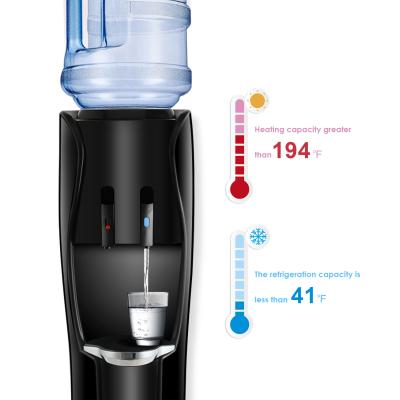 China Hotel Electric Water Cooler Desktop Household Free Water Cooler With Child Safe Lock for sale