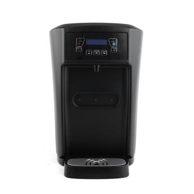 China Fashionable Appearance And Low Price Hotel Water Cooler Black Hot And Cold Water Dispenser for sale