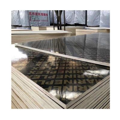 China Low Emission Formaldehyde Film Faced Shuttering Plywood Board Best Price Black Waterproof Construction Board for sale